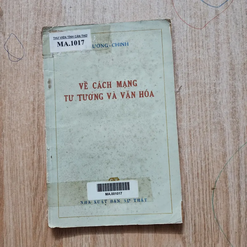 Về cách mạng tư tưởng và văn hóa | trường chinh  977337