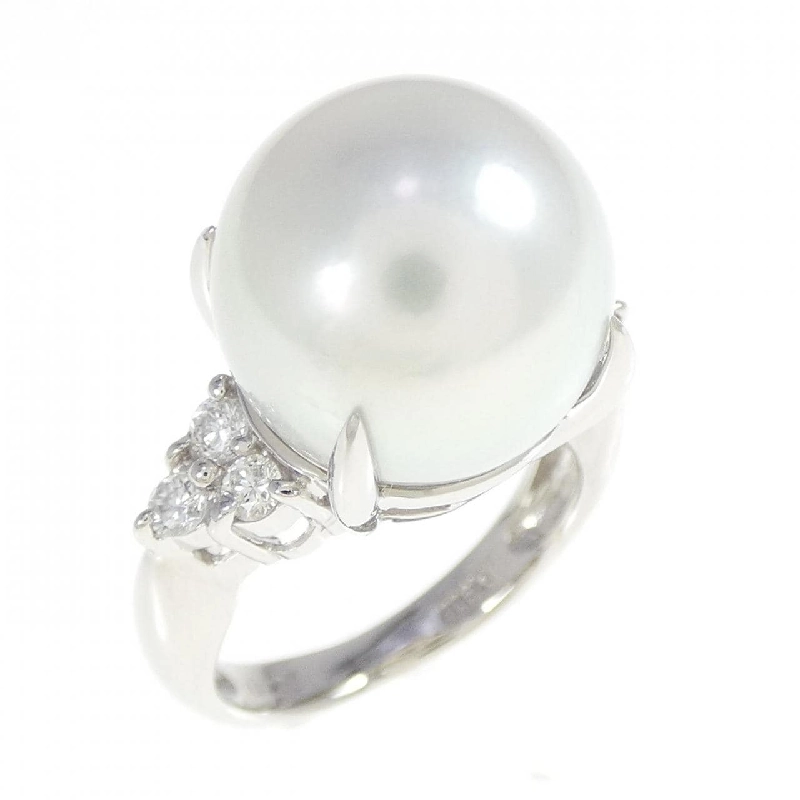 Nhẫn ngọc trai trắng PT900 12.5mm 668550