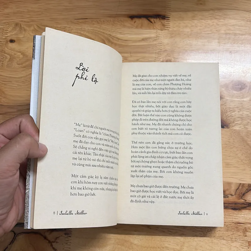 II Tựa sách: LOAN _ Từ Cuộc Đời Của Một Con Chim Phượng Hoàng - ISABELLE MULLER - 2018 689830