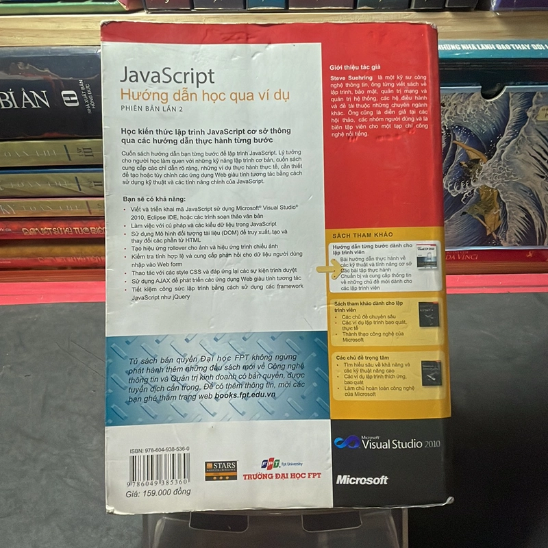 JavaScript Hướng dẫn học qua ví dụ Steve Suehring FPT 336475