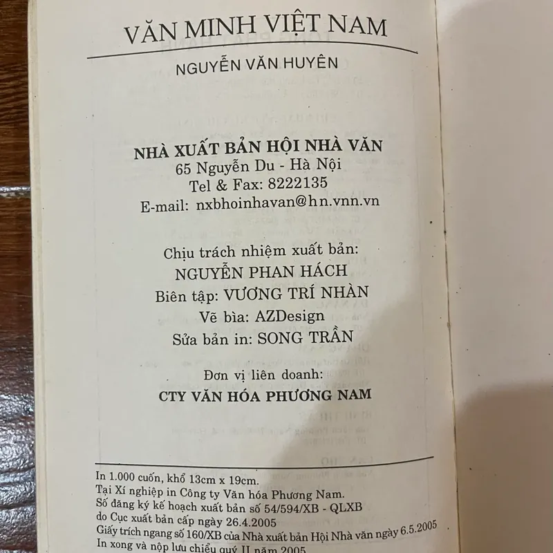 Văn minh Việt Nam - Nguyễn Văn Huyên (15) 564521