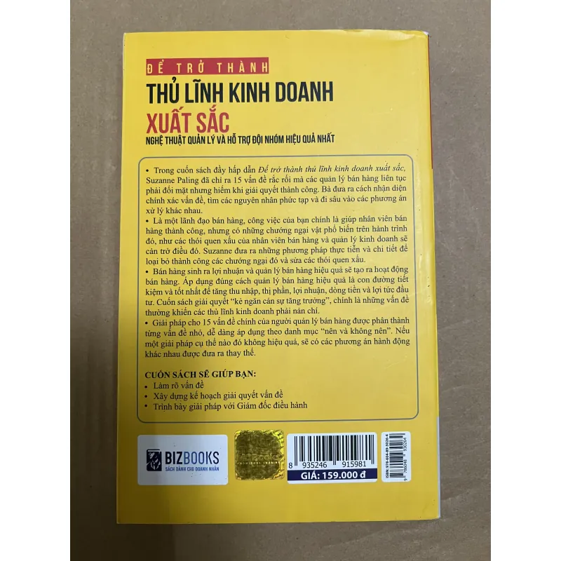 Để trở thành thủ lĩnh kinh doanh xuất sắc 1025414