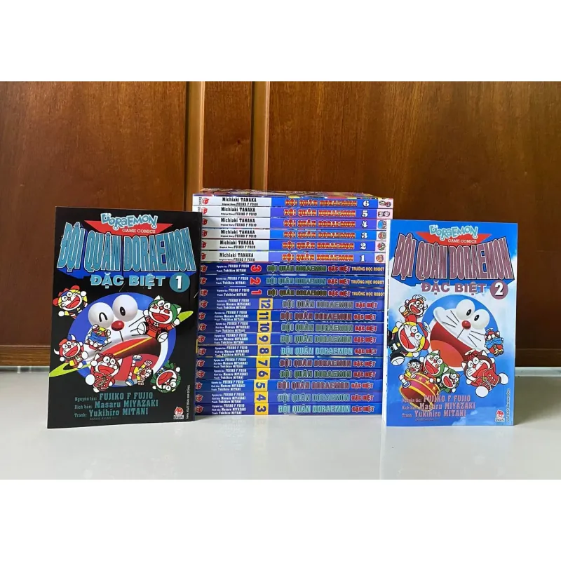 [Truyện Tranh Manga] Đội Quân Doraemon Đặc Biệt + Trường Học Robot (Trọn Bộ 21/21 Tập) 800226