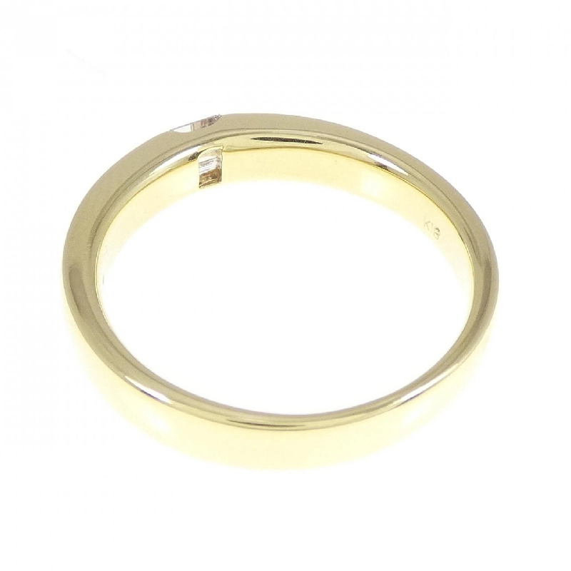 Nhẫn kim cương K18YG 0.07CT 672889