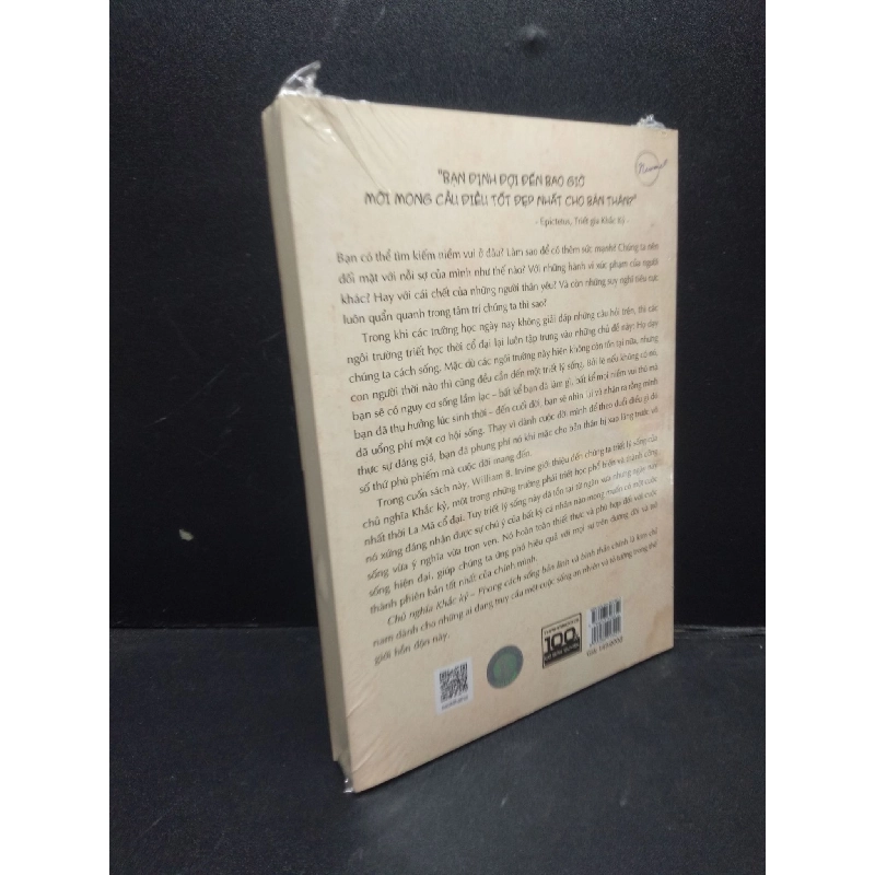 Chủ Nghĩa Khắc Kỷ William B.IRVINE Mới 100% HCM1303 Triết học 913802