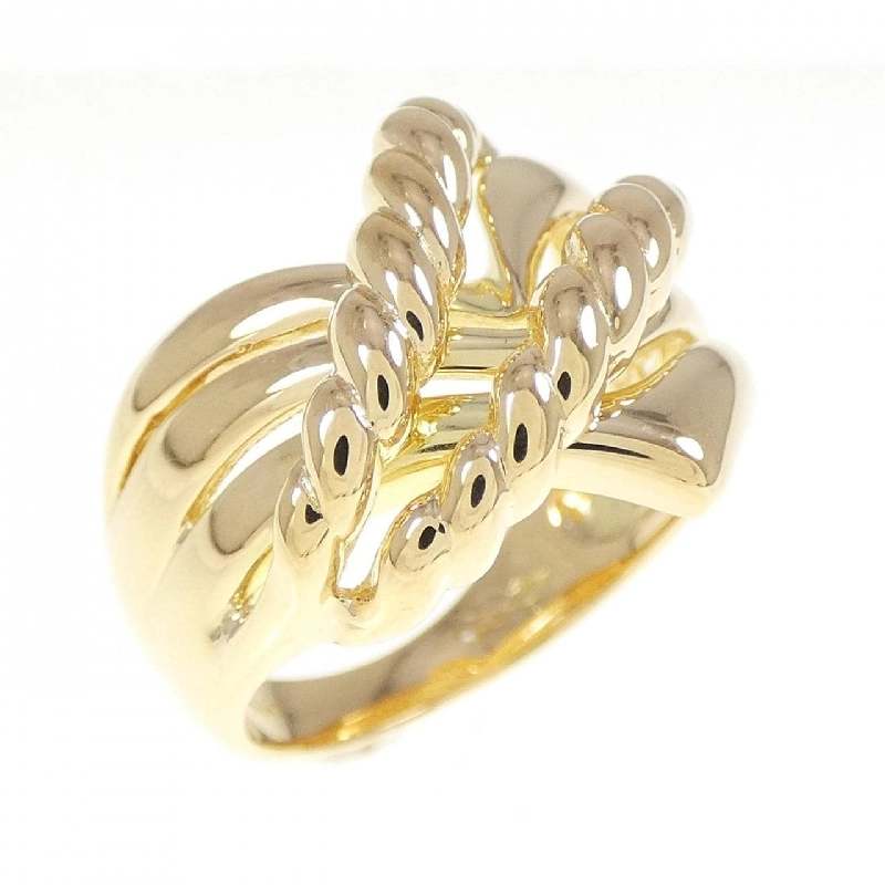 Nhẫn K18YG Ginza Tanaka - Hàng hiệu Authentic 841986