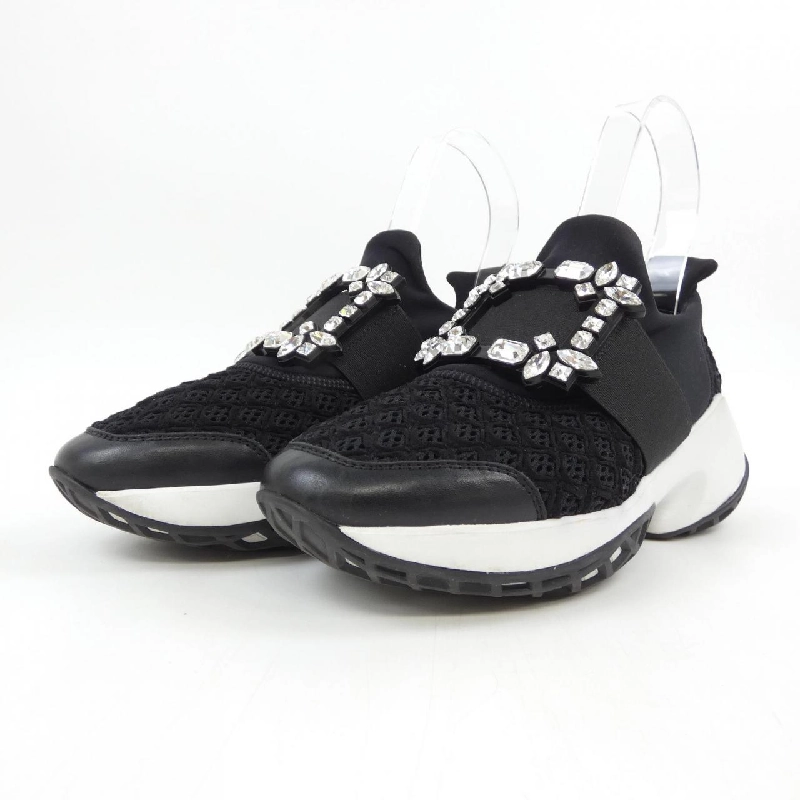 Giày sneaker ROGER VIVIER Viv' Run Strass Buckle - Hàng hiệu Authentic 828419