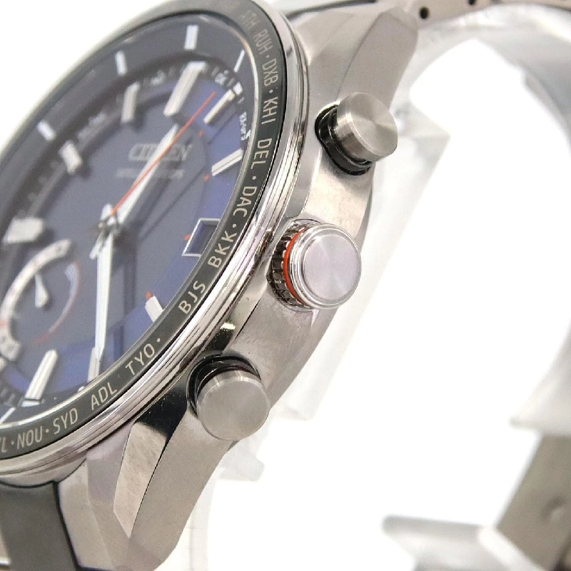 Đồng hồ GPS sóng điện từ Citizen Attesa Satellite Wave F150-T025811/CC3085-51L TI Solar Quartz - Hàng hiệu Chính hãng 880919