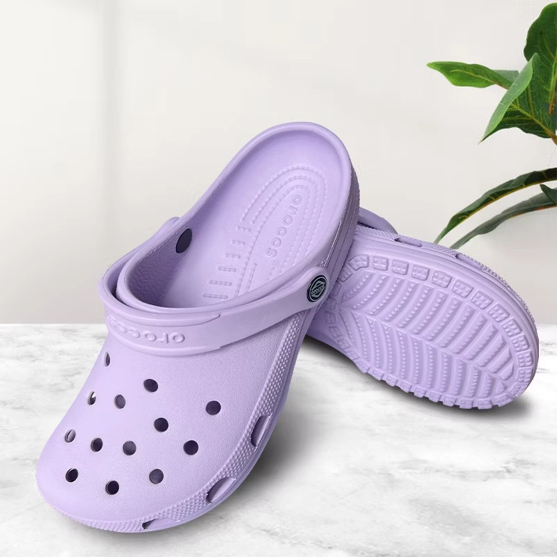 Dép Crocs tím pastel  447481