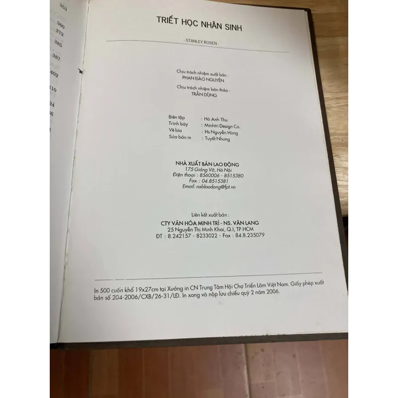 Triết Học Nhân Sinh - Stanley Rosen 958116