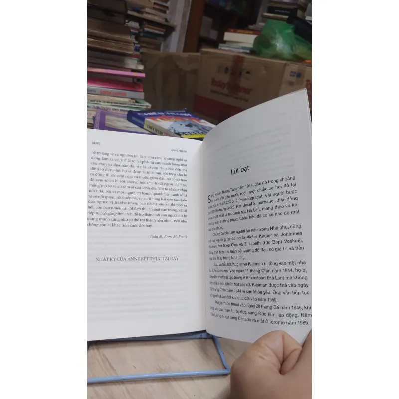 Sách: Nhật ký Anne Frank - TG: Tạ Huyền dịch (A2) 1025889