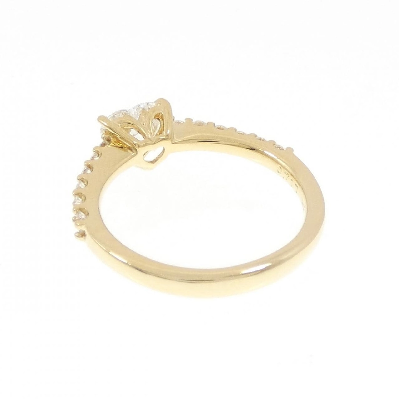 Nhẫn kim cương hình trái tim K18YG 0.717CT 668342