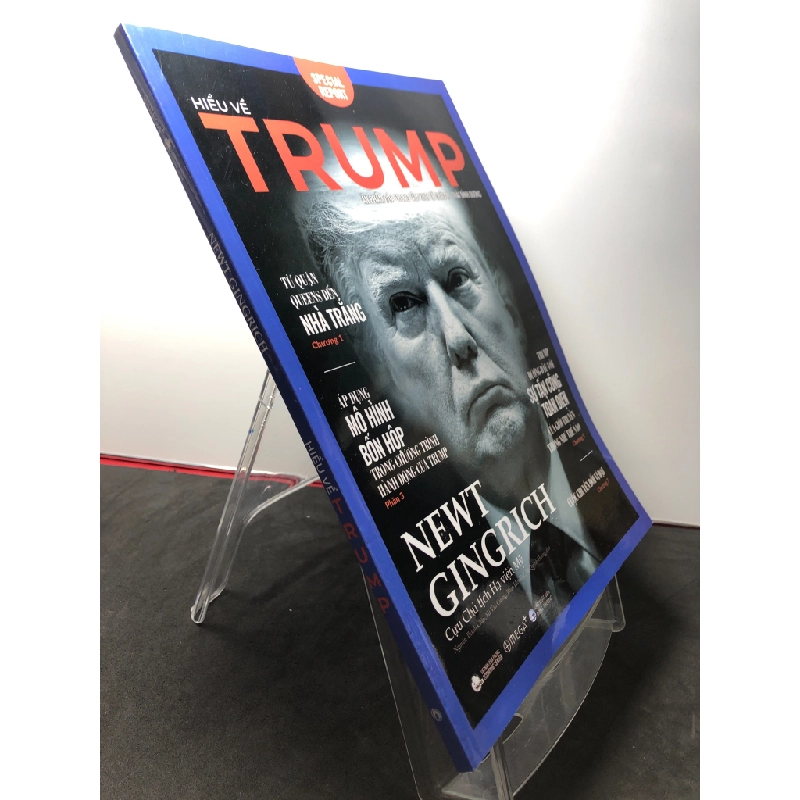 Hiểu về Trump ấn phẩm trung tâm kinh tế châu á - thái bình dương mới 90% bẩn nhẹ Newt Gingrich HPB3108 LỊCH SỬ - CHÍNH TRỊ - TRIẾT HỌC 458457