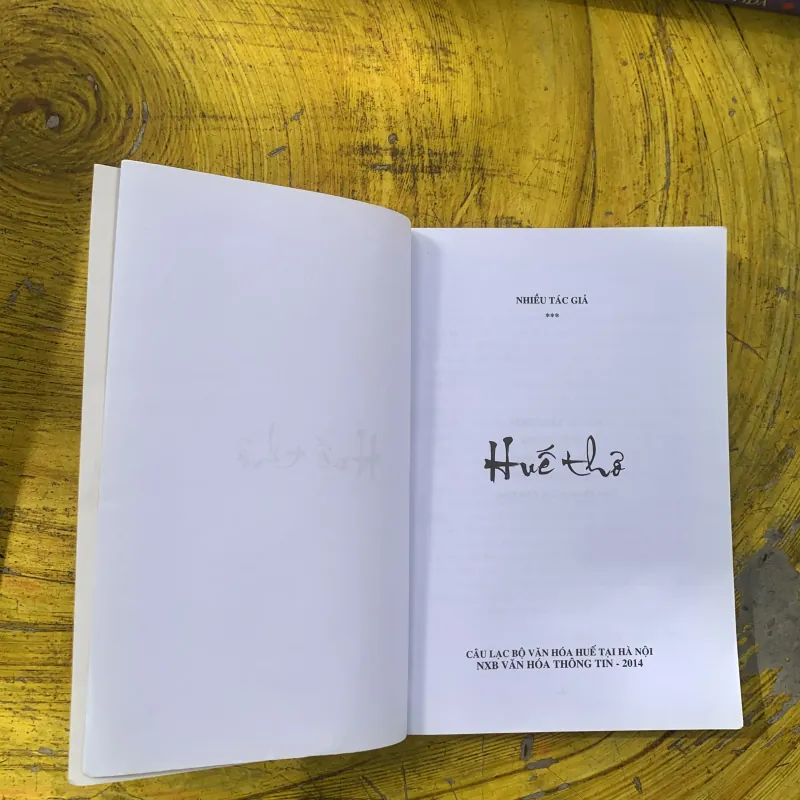 HUẾ THƠ- nhà xuất bản văn hoá thông tin 2014 792881
