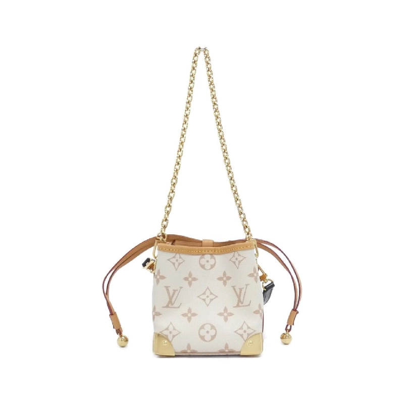 Túi xách vai Louis Vuitton Monogram Dune Noe với charm LV M83227 608607