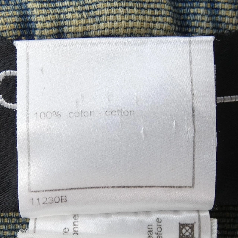 【Mã giảm giá】【Cổ điển】Áo khoác không cổ CHANEL 637184