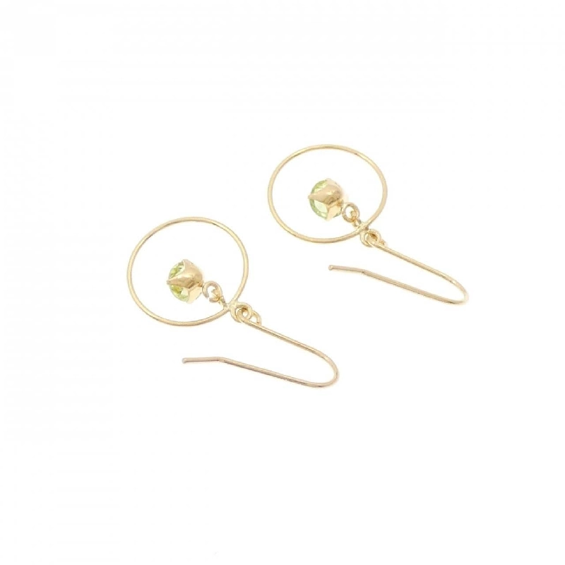 K18YG Peridot Bông tai - Hàng hiệu Chính hãng 870289