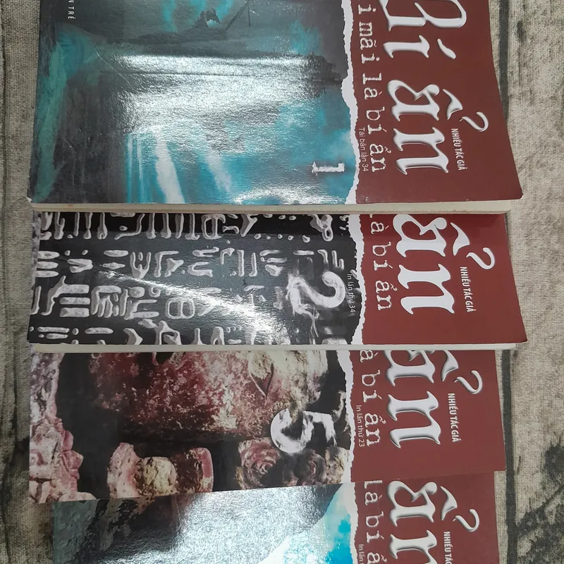Bí ẩn mãi mãi là bí ẩn. Tập 1, 2, 5 và 6 (4 quyển) 579544