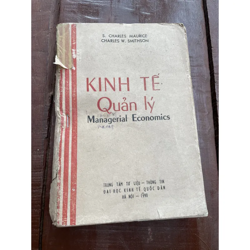 Quản lý kinh tế - S. CHARLES MAURICE CHARLES W. SMITHSON 697891