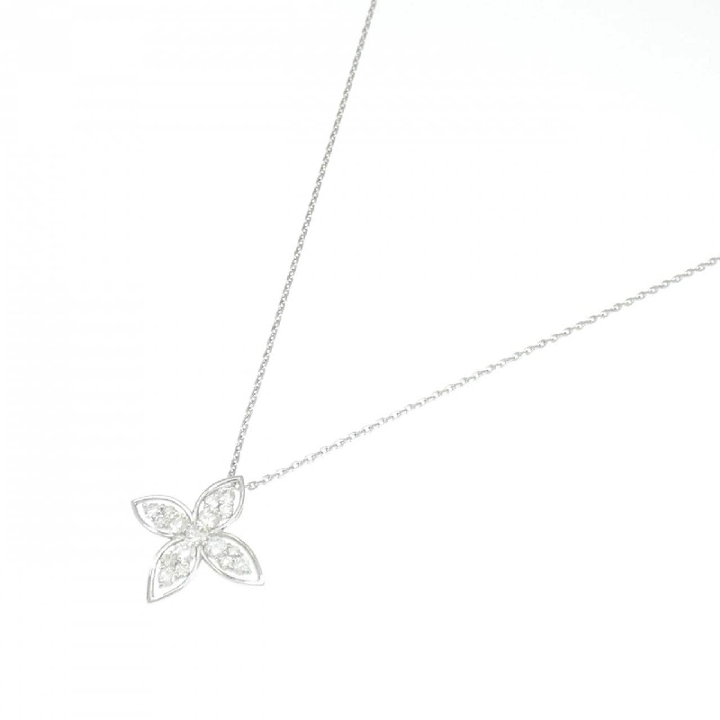 Dây chuyền kim cương hoa PT950/PT850 0.55CT - Hàng hiệu Chính hãng 846151