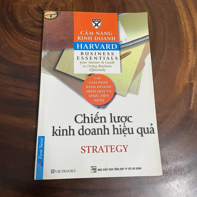 II Tựa sách: Chiến Lược Kinh Doanh Hiệu Quả - Cẩm Nang Kinh Doanh Harvard - 2008 461917