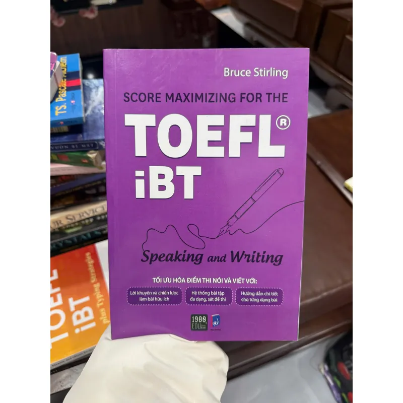 SCORE MAXIMIZING FOR THE TOEFL iBT – SPEAKING AND WRITING - K3 1011306
