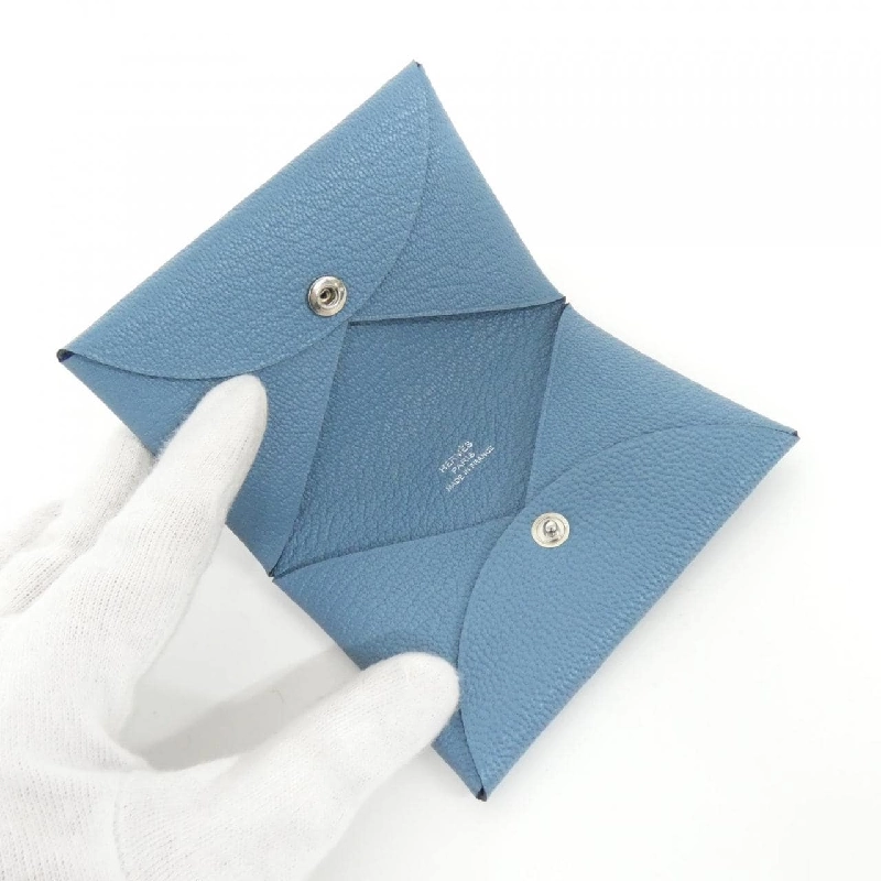 Hàng hiệu Authentic - Ví đựng thẻ Hermes Calvi 044166CK 770083