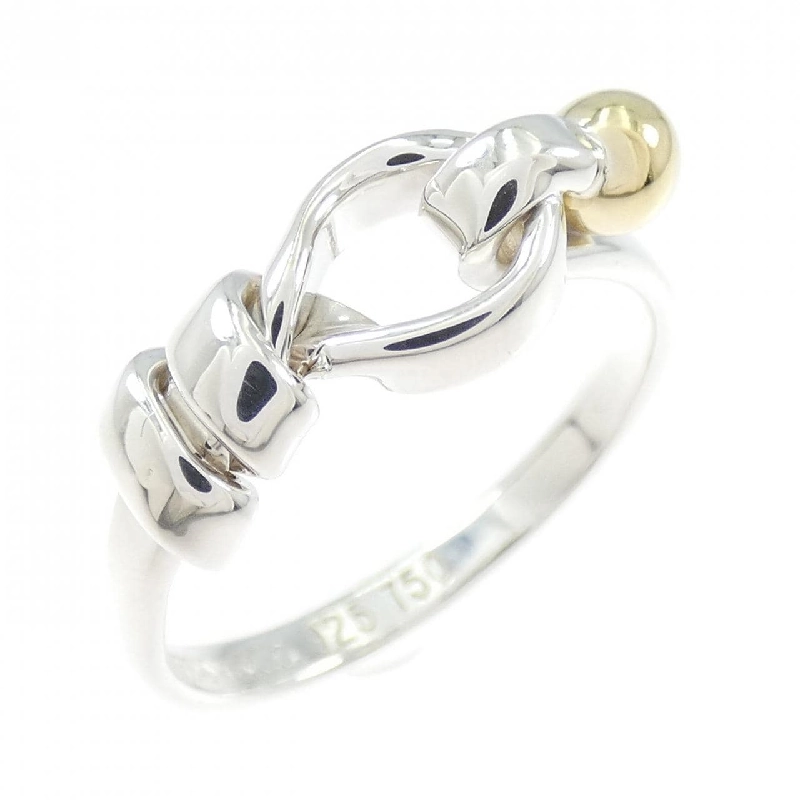 Nhẫn Love Knot Dây Phẳng Tiffany - Hàng hiệu Authentic 832669