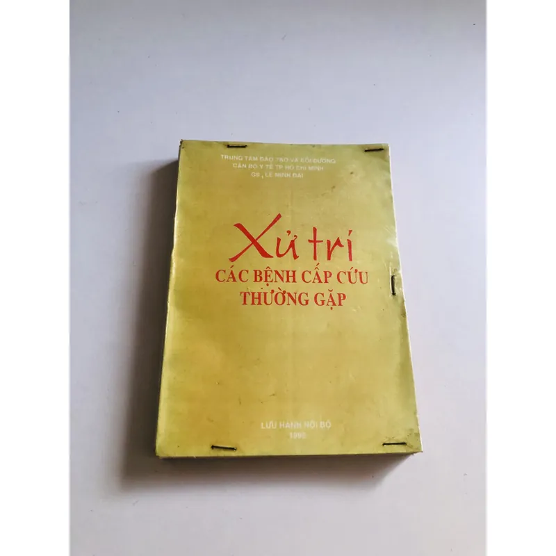 XỬ TRÍ CÁC BỆNH CẤP CỨU THƯỜNG GẶP  707186