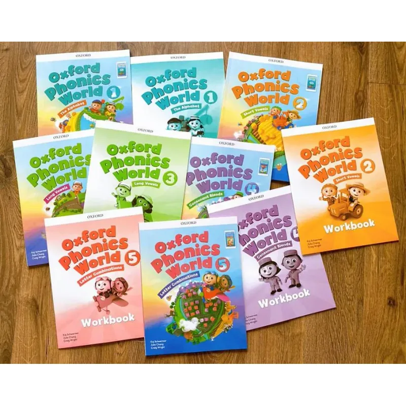 Oxford phonics world - Trọn bộ 10q 760025