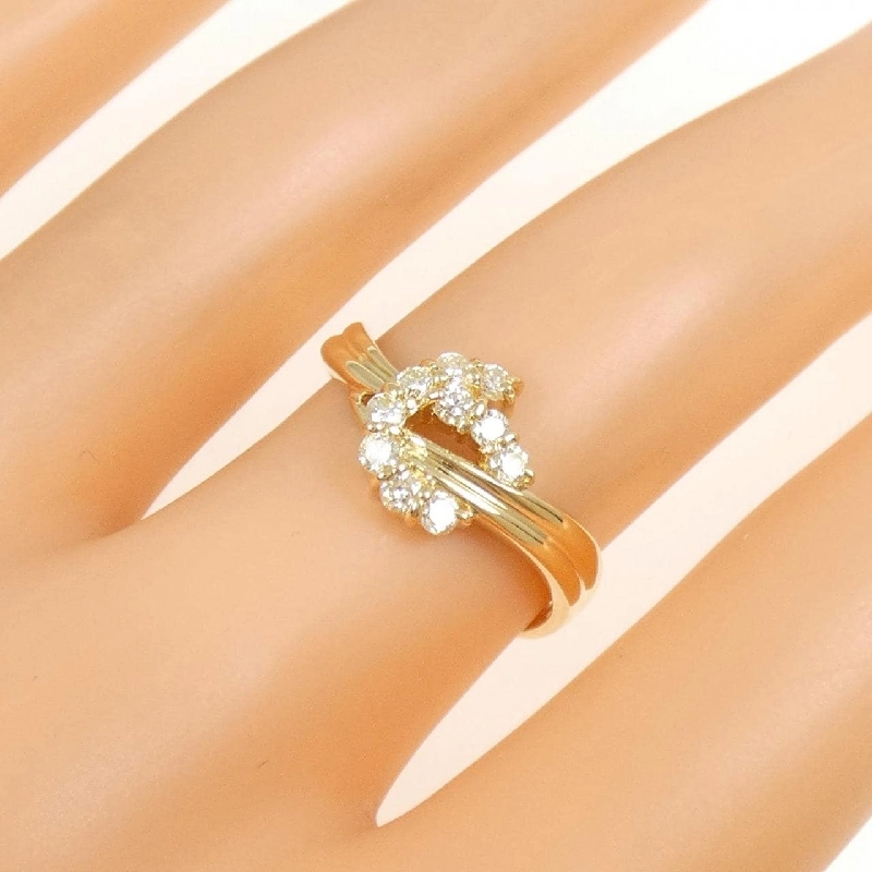 Nhẫn kim cương K18YG 0.30CT - Hàng hiệu Chính hãng 854844