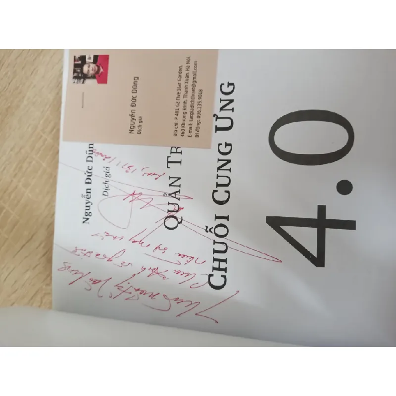 [Phiên Chợ Sách Cũ] Quản Trị Chuỗi Cung Ứng 4.0 (2019) - Nguyễn Đức Dũng S1009 557129