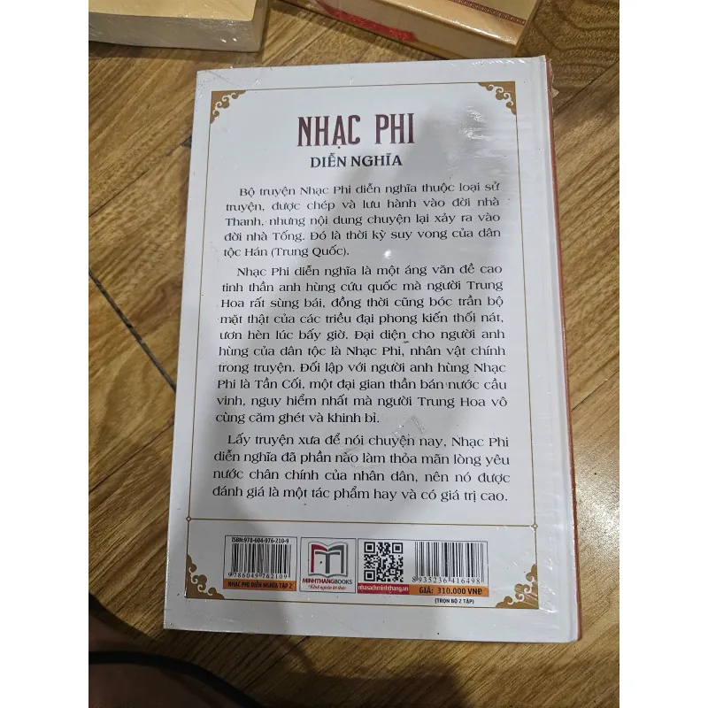 Trọn bộ 2q Nhạc Phi diễn nghĩa tập 1,2 (bìa cứng)
217k 786263