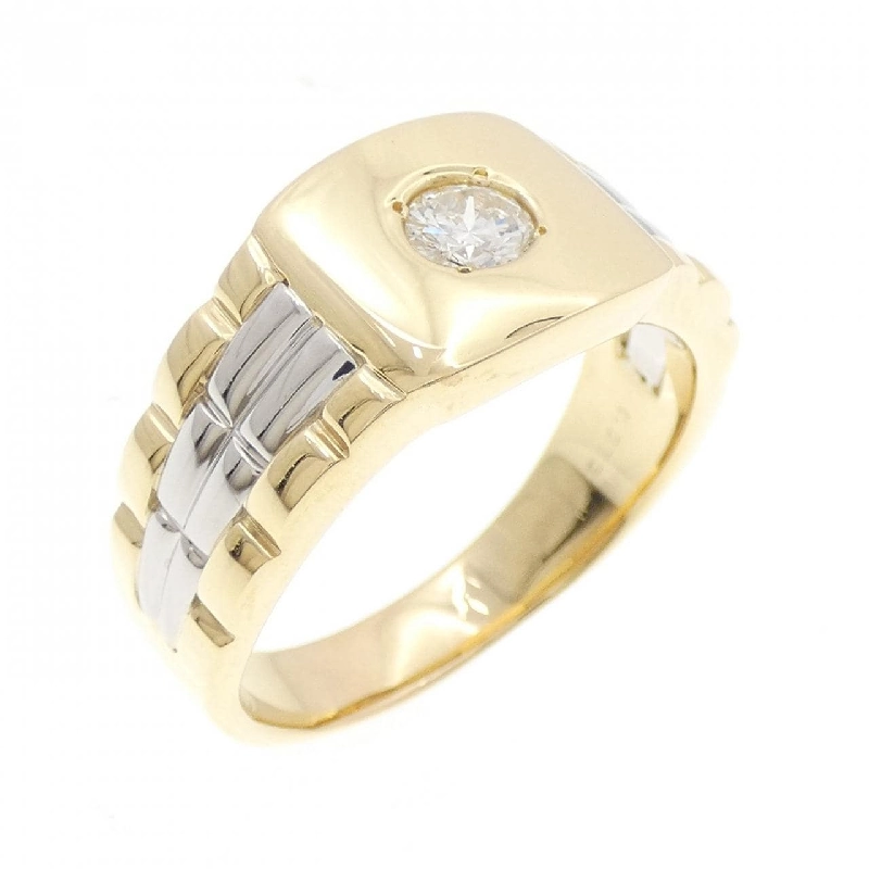 Nhẫn kim cương K18YG/PT900 0.373CT - Hàng hiệu Chính hãng 848139