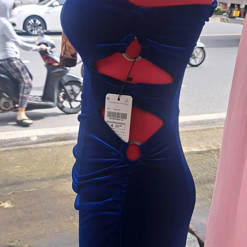 đầm body dài  576578