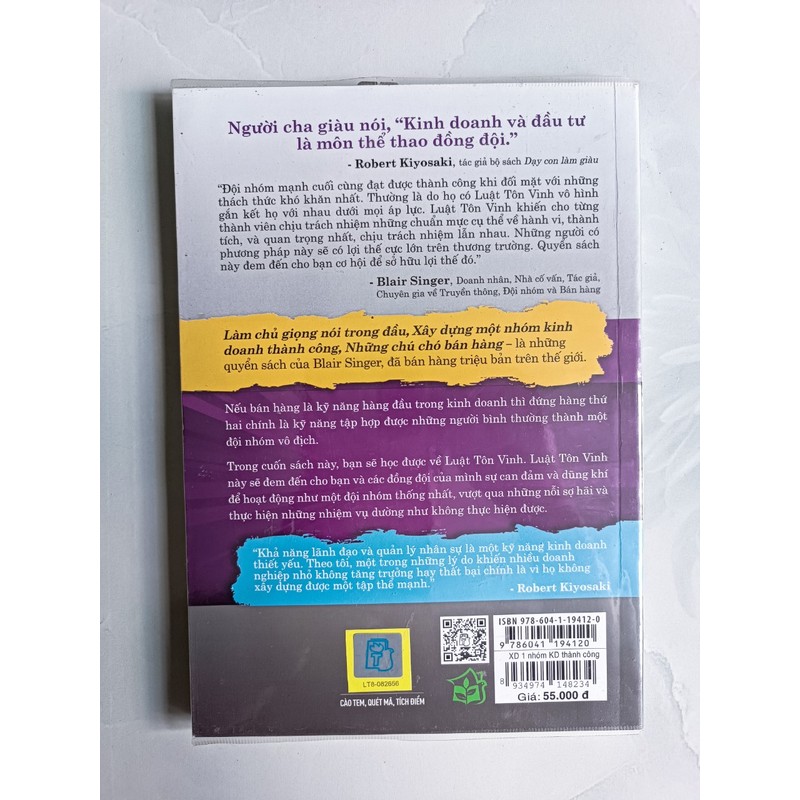 Xây dựng một nhóm Kinh doanh thành công - Blair Singer (mới 99,9%) 176668