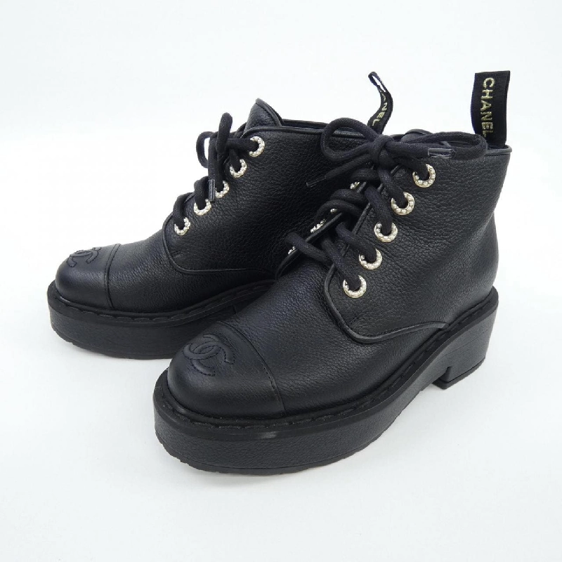 Giày bốt buộc dây CHANEL G36416X51437 658769