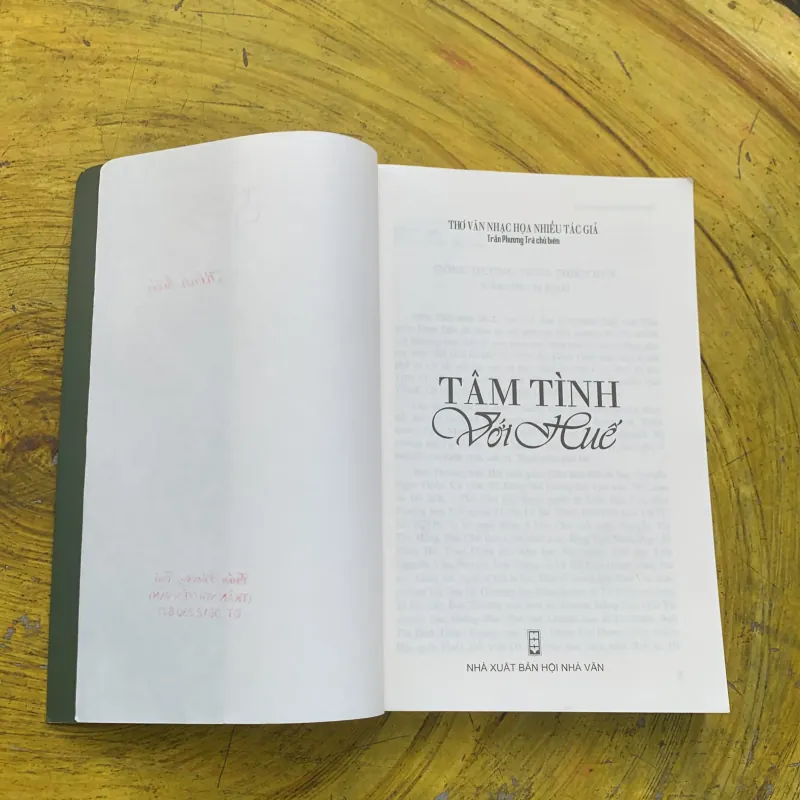 TÂM TÌNH VỚI HUẾ- Trần Phương Trà chủ biên  785163