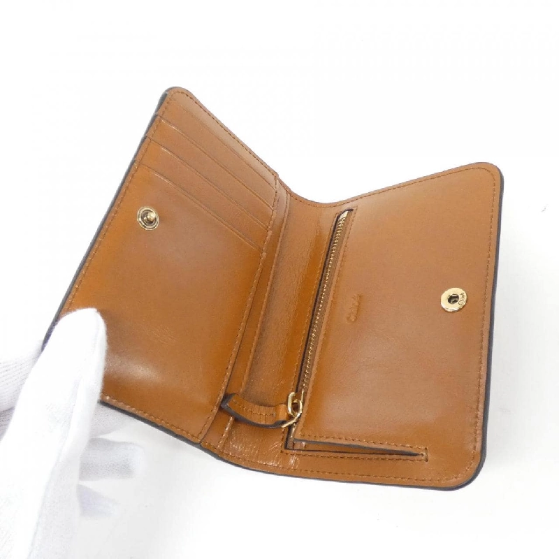 【Sản phẩm mới】Chloé CHC24WP447 O16 Ví đựng tiền xu 621834