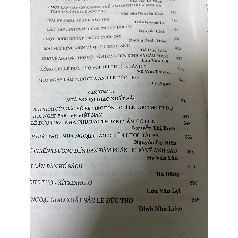 Nhớ Anh Lê Đức Thọ (sách lưu kho chưa qua sd,mới 90%) 785513