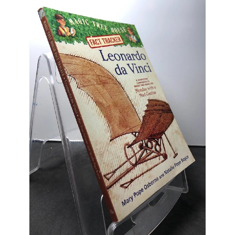 Leonardo da Vinci mới 85% bẩn nhẹ Magic Tree House HPB1508 NGOẠI VĂN 349130