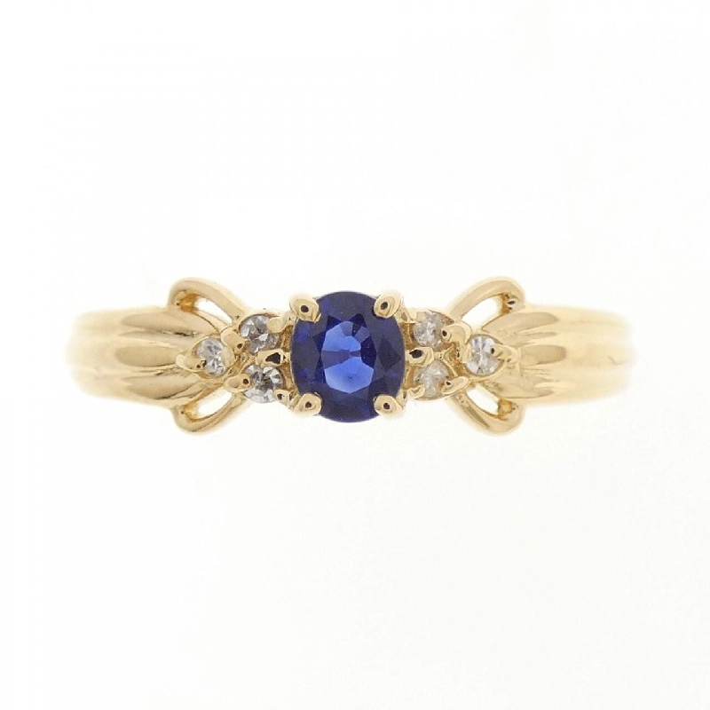 Nhẫn Sapphire K18YG - Hàng hiệu Chính hãng 854816