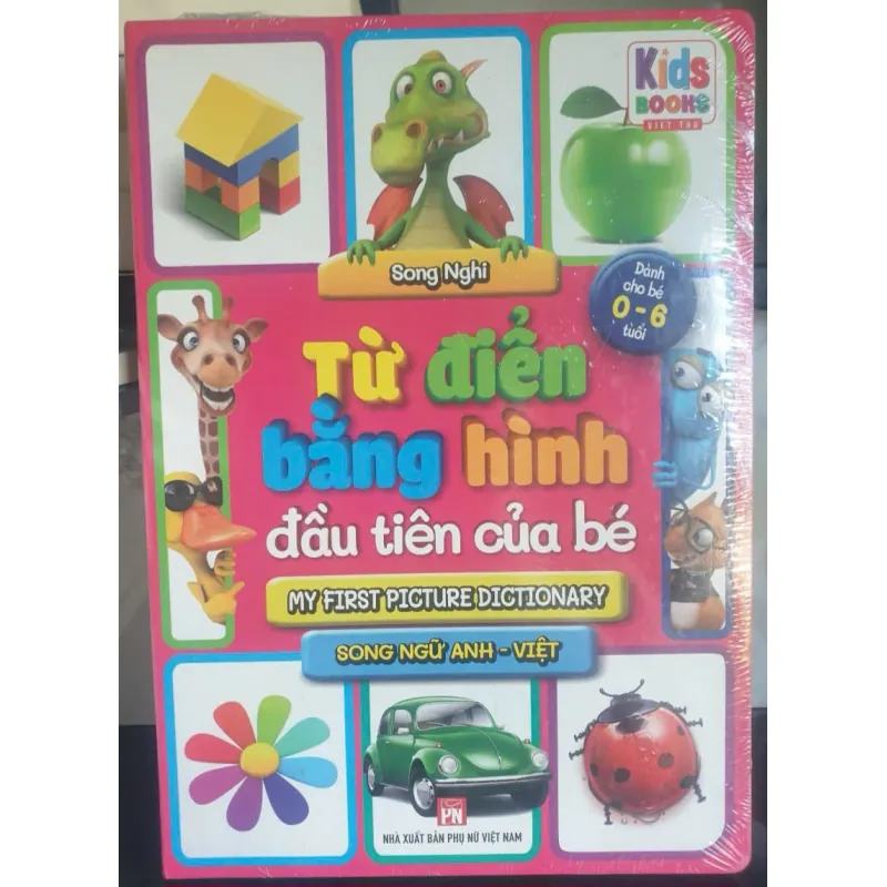 Từ điển bằng hình đầu tiên của bé - Song ngữ Anh Việt dành cho bé 0-6 tuổi 714143