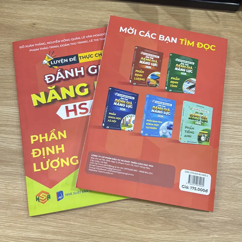Đánh giá năng lực HSA phần định lượng 733887