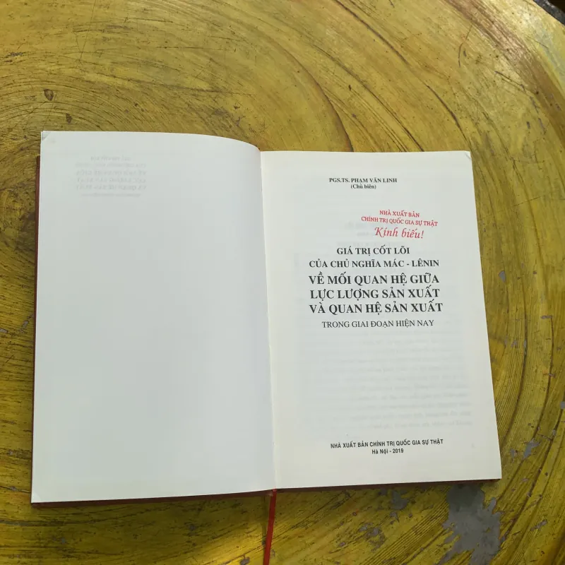 GIÁ TRỊ CỐT LÕI CỦA CHỦ NGHĨA MÁC-LÊNIN VỀ MỐI QUAN HỆ GIỮA LLSX VÀ QHSX TRONG GIAI ĐOẠN  747134