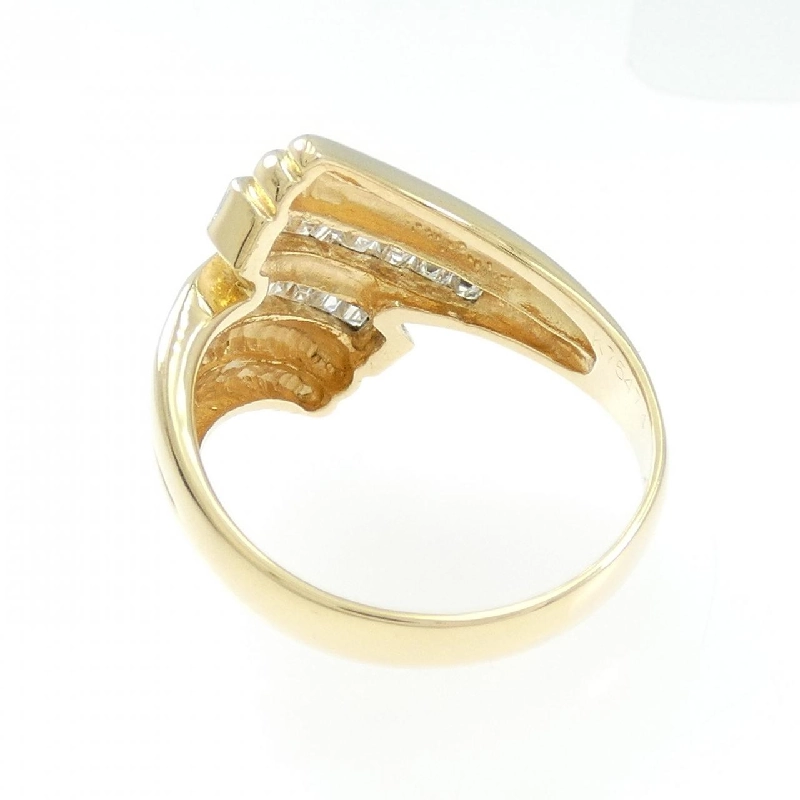 Nhẫn kim cương K18YG 0.51CT 670048