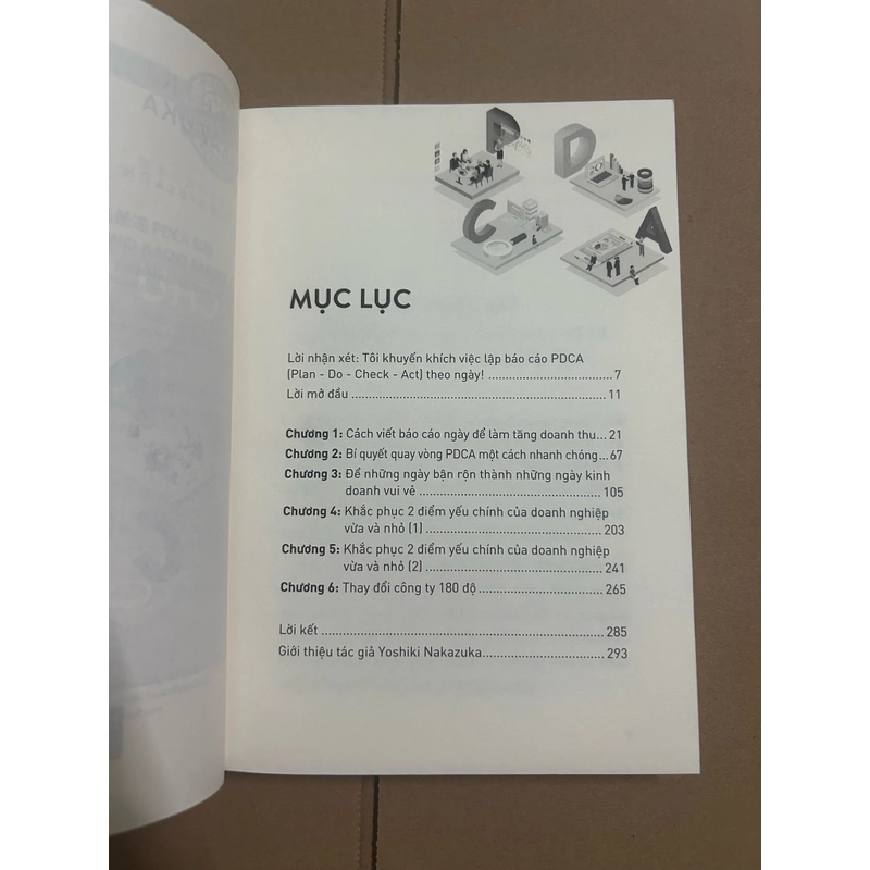 Lập kế hoạch công việc theo chu trình PDCA 477138