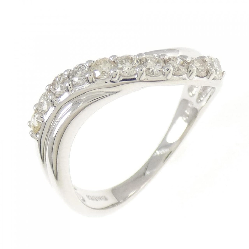 Nhẫn kim cương K18WG 0.50CT 670335