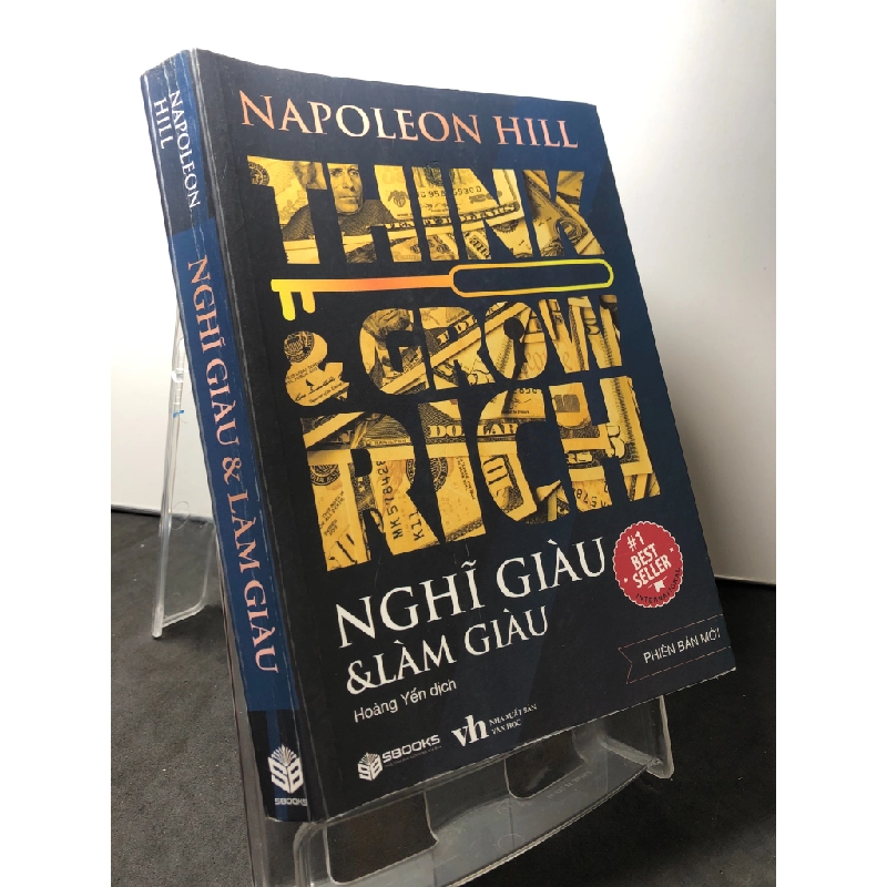 Nghĩ giàu và làm giàu 2024 mới 80% bẩn bung gáy nhẹ Napoleon Hill HPB0709 KỸ NĂNG 271998