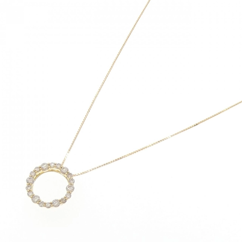 K18YG Dây chuyền kim cương 1.00CT - Hàng hiệu Chính hãng 860018